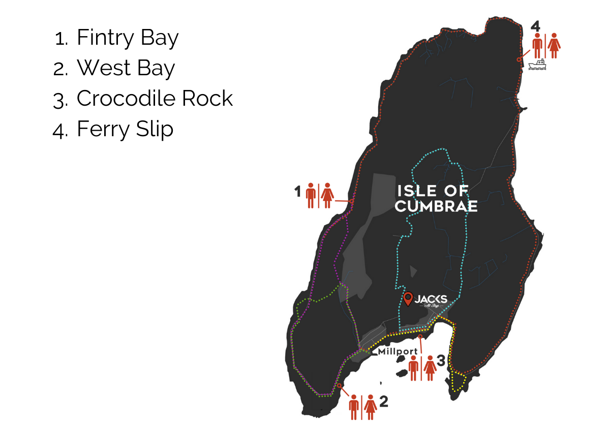 Isle of Cumbrae Toilet Locations