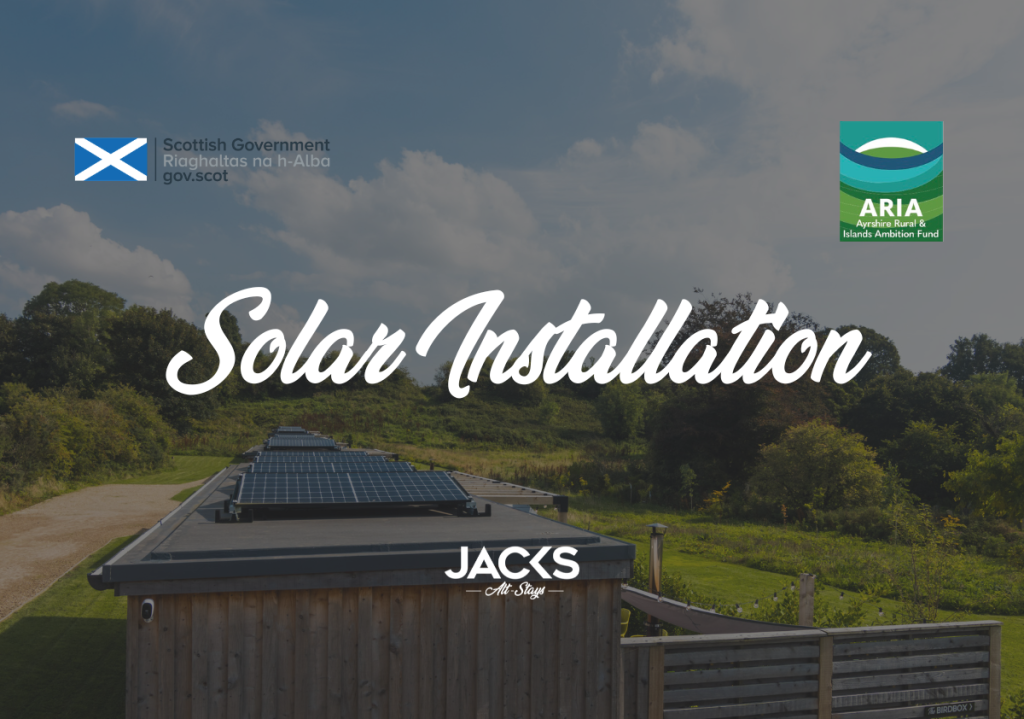 Installation of Renewable Energy Infrastructure at Jack's Alt-Stays!