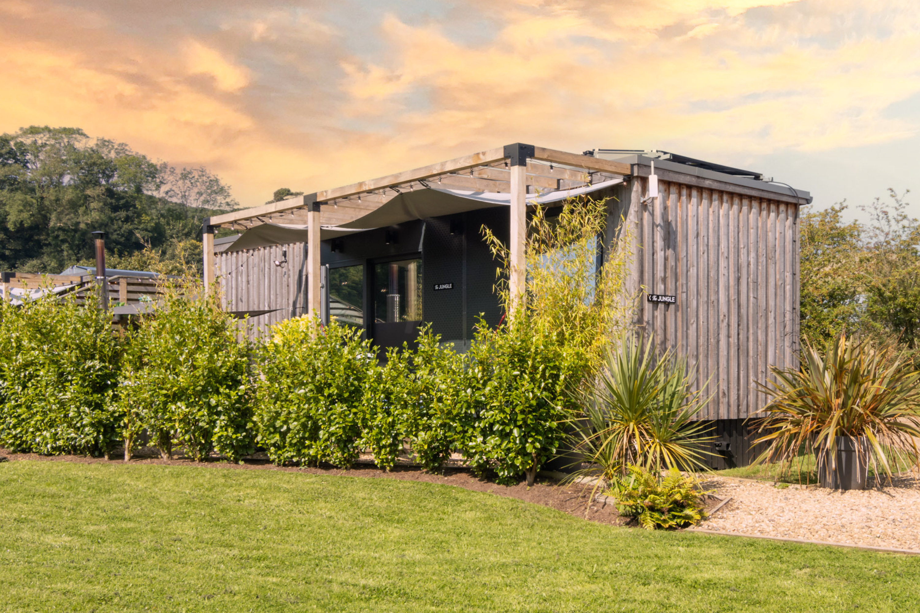 The Jungle Hot Tub Cabin Scottish Island