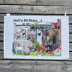 Animals of Jack’s Tea Towel