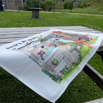 Animals of Jack’s Tea Towel