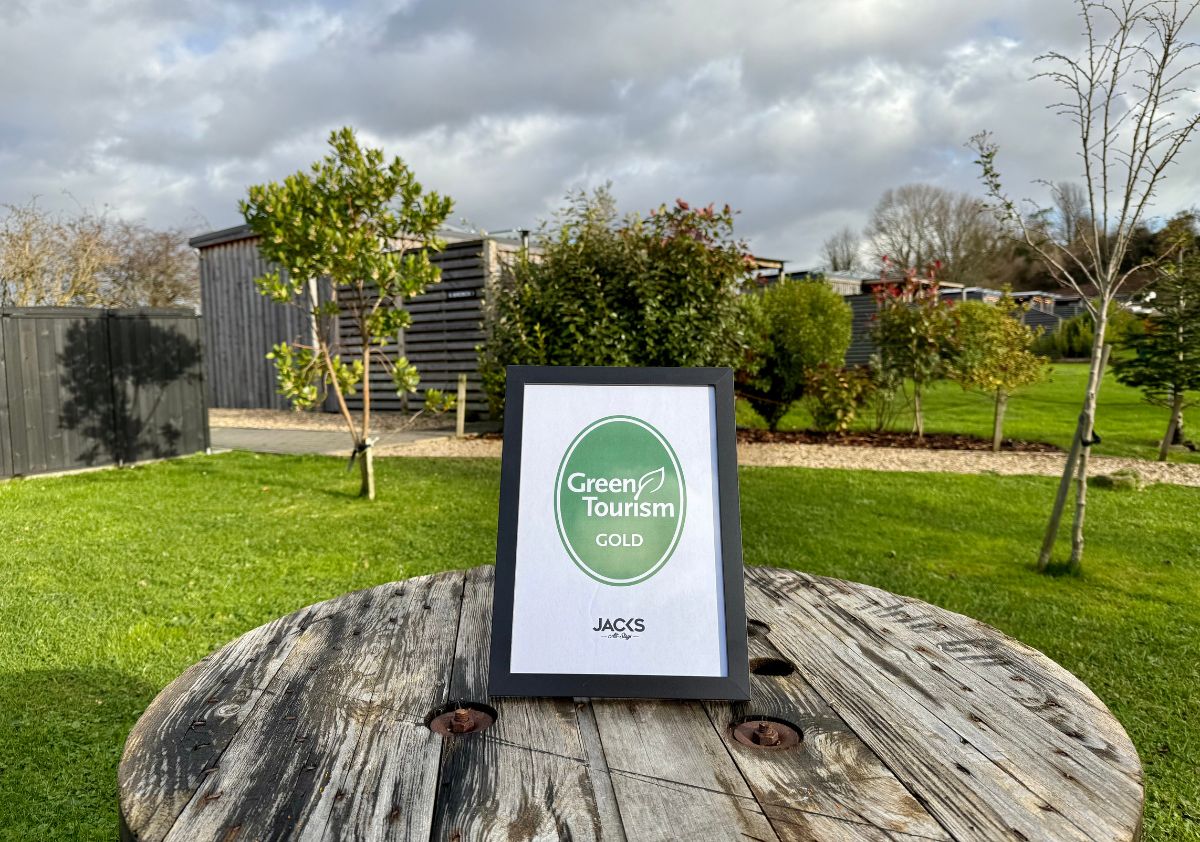 Green Tourism Gold Award - Jack's Alt-Stays