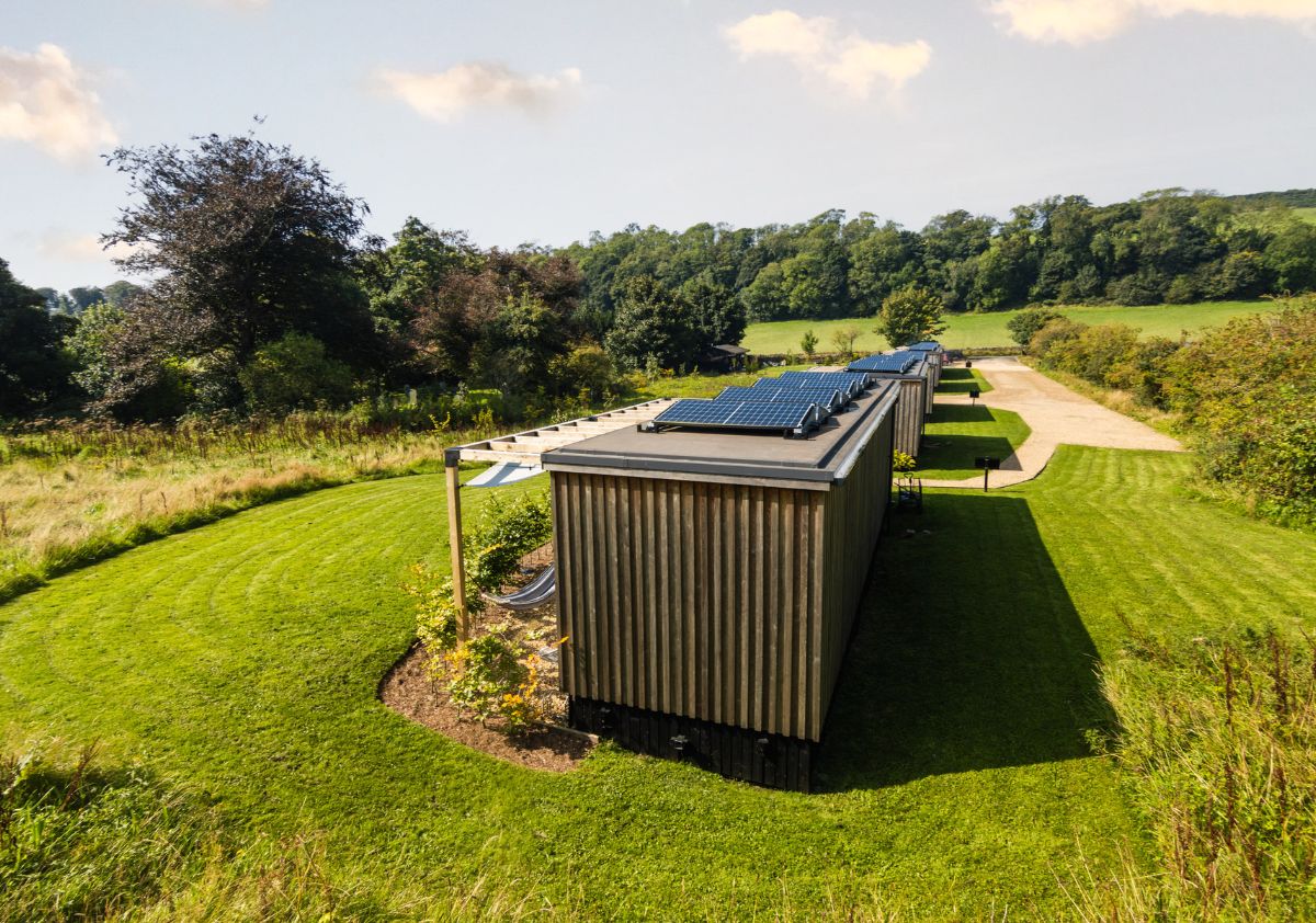 Solar Panels Green Tourism Jack's Alt-Stays