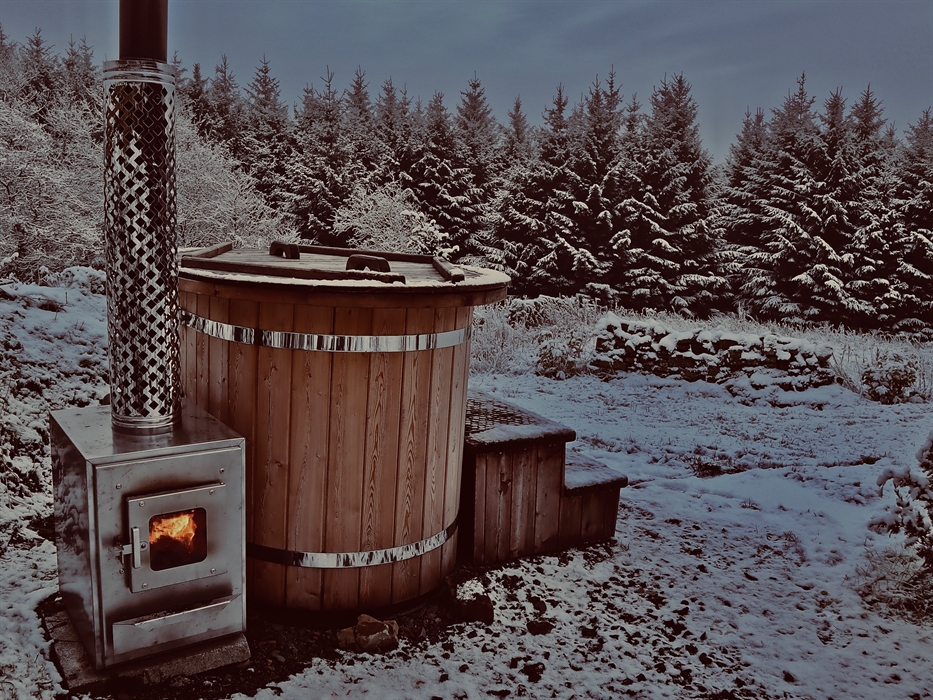 Wood Fired Hot Tub