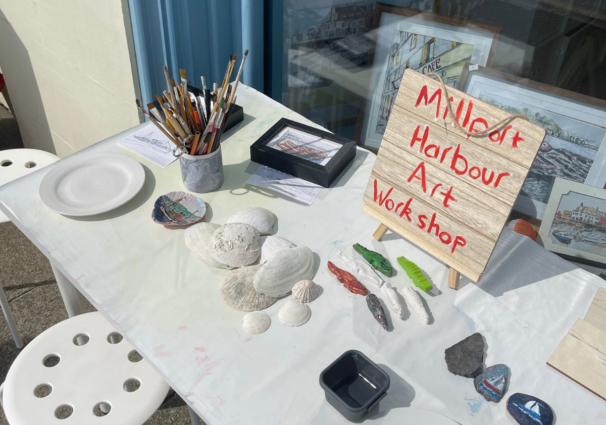 Millport Harbour Art Workshops