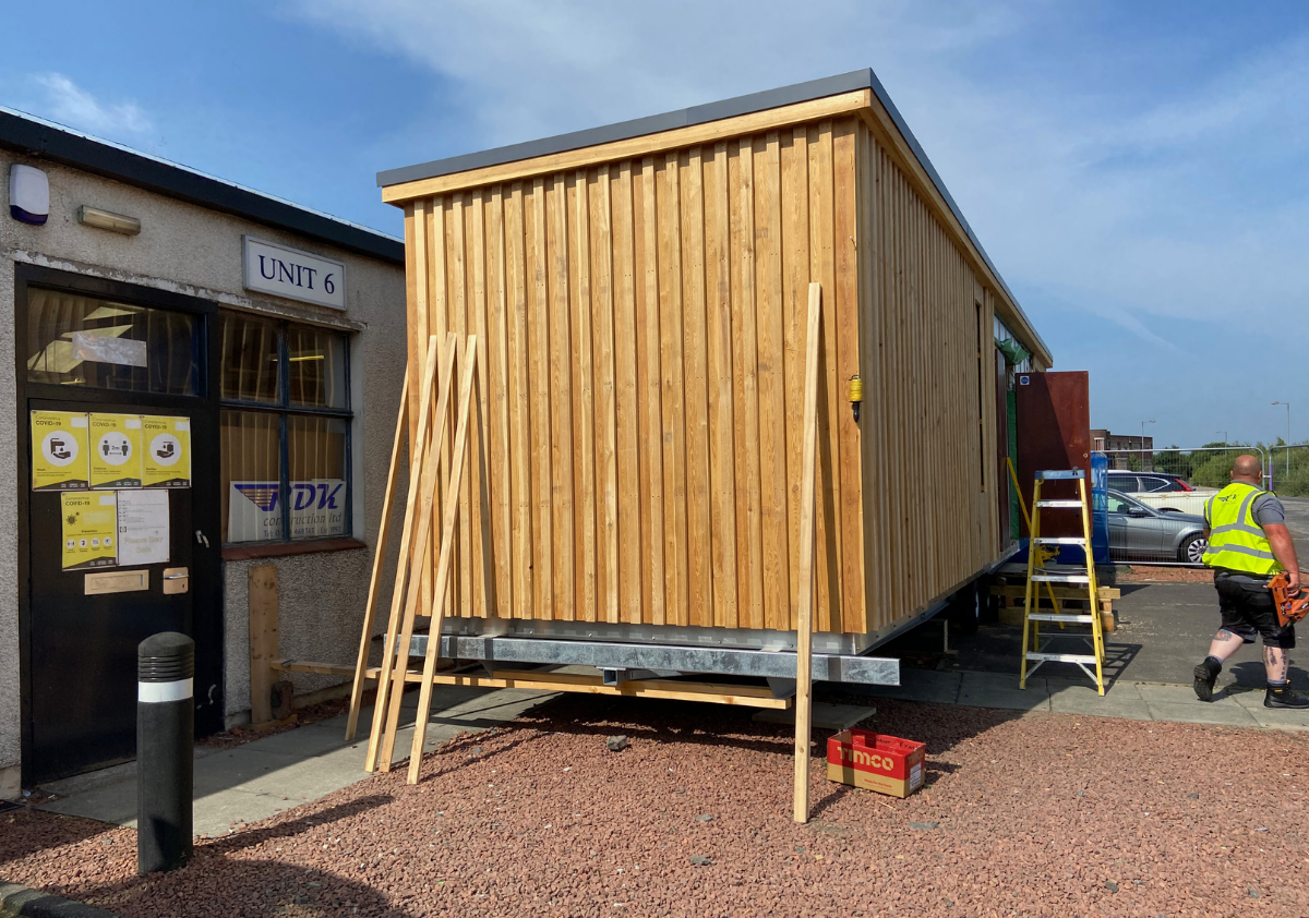 Jacks Alt-Stays Alternative Eco Cabin Build Progress