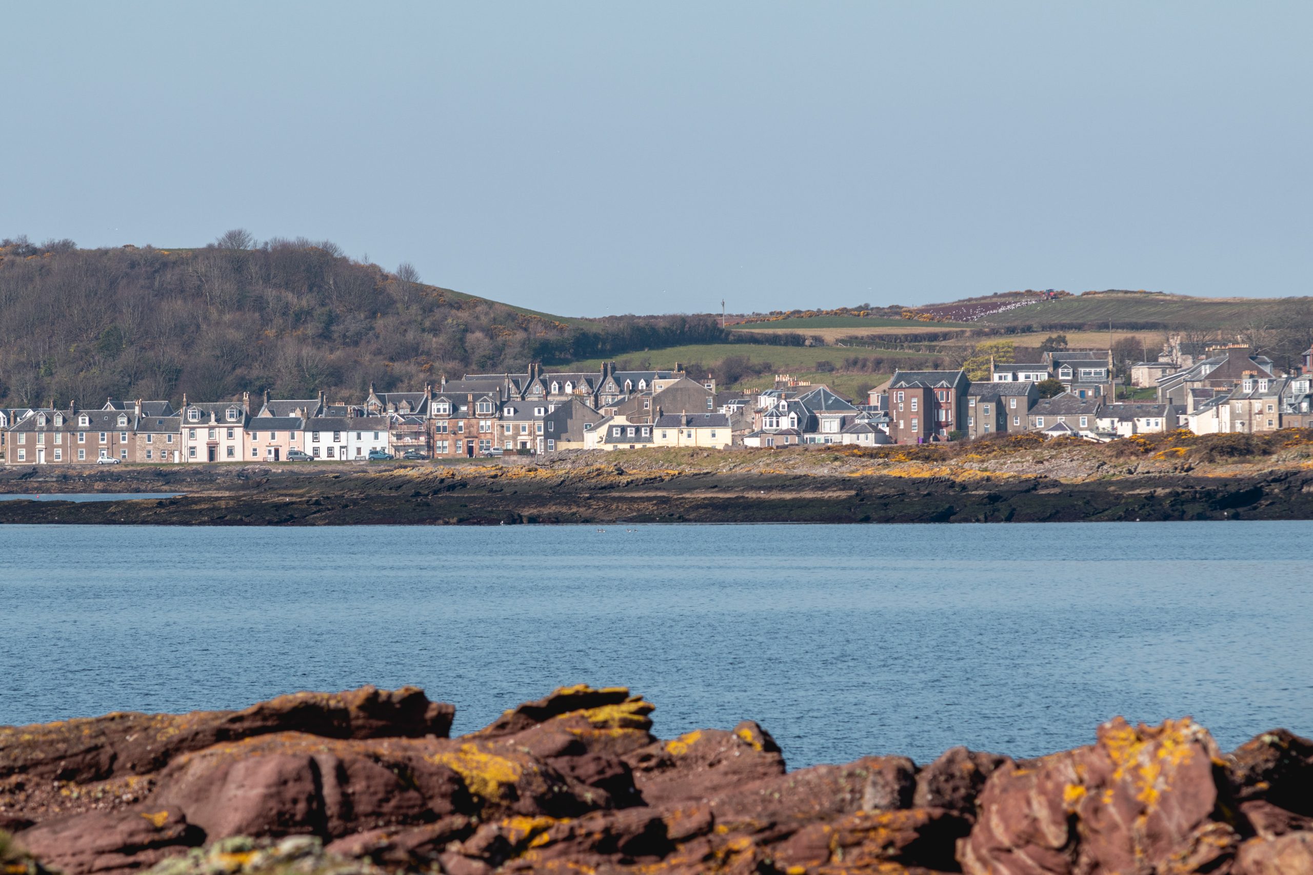 Millport own from Kames Bay