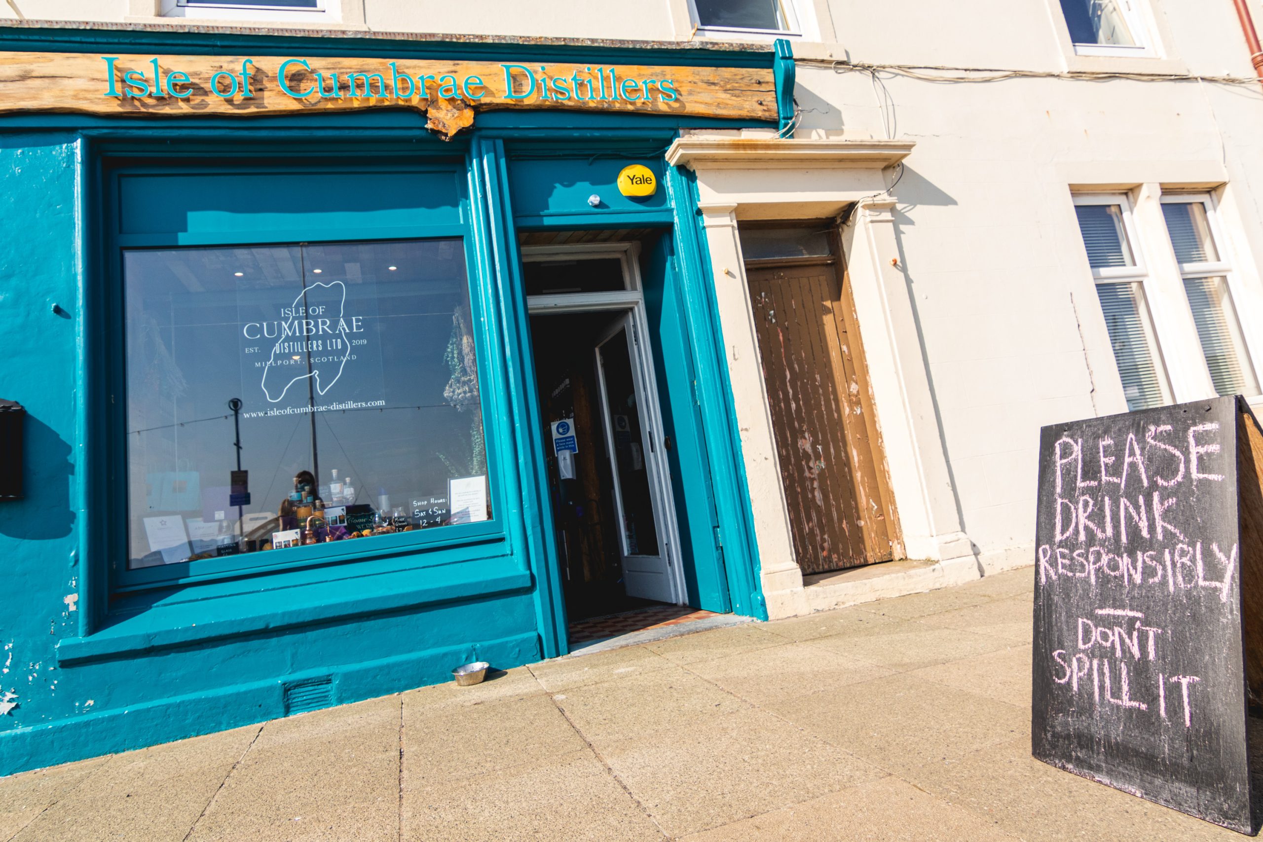 Isle of Cumbrae Gin Distillery Millport