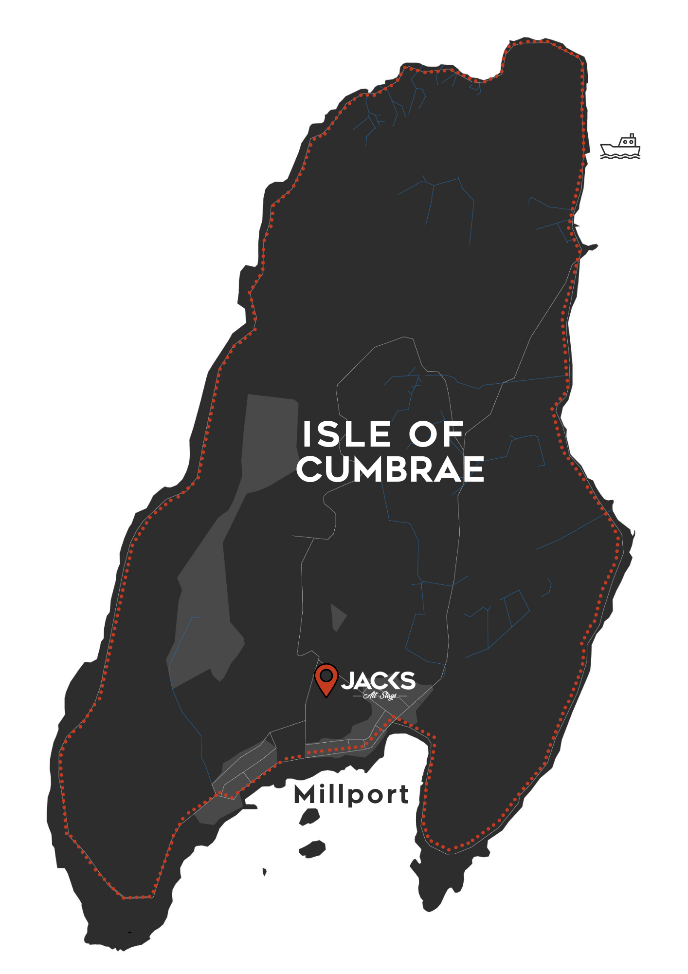 Millport, Isle of Cumbrae Map