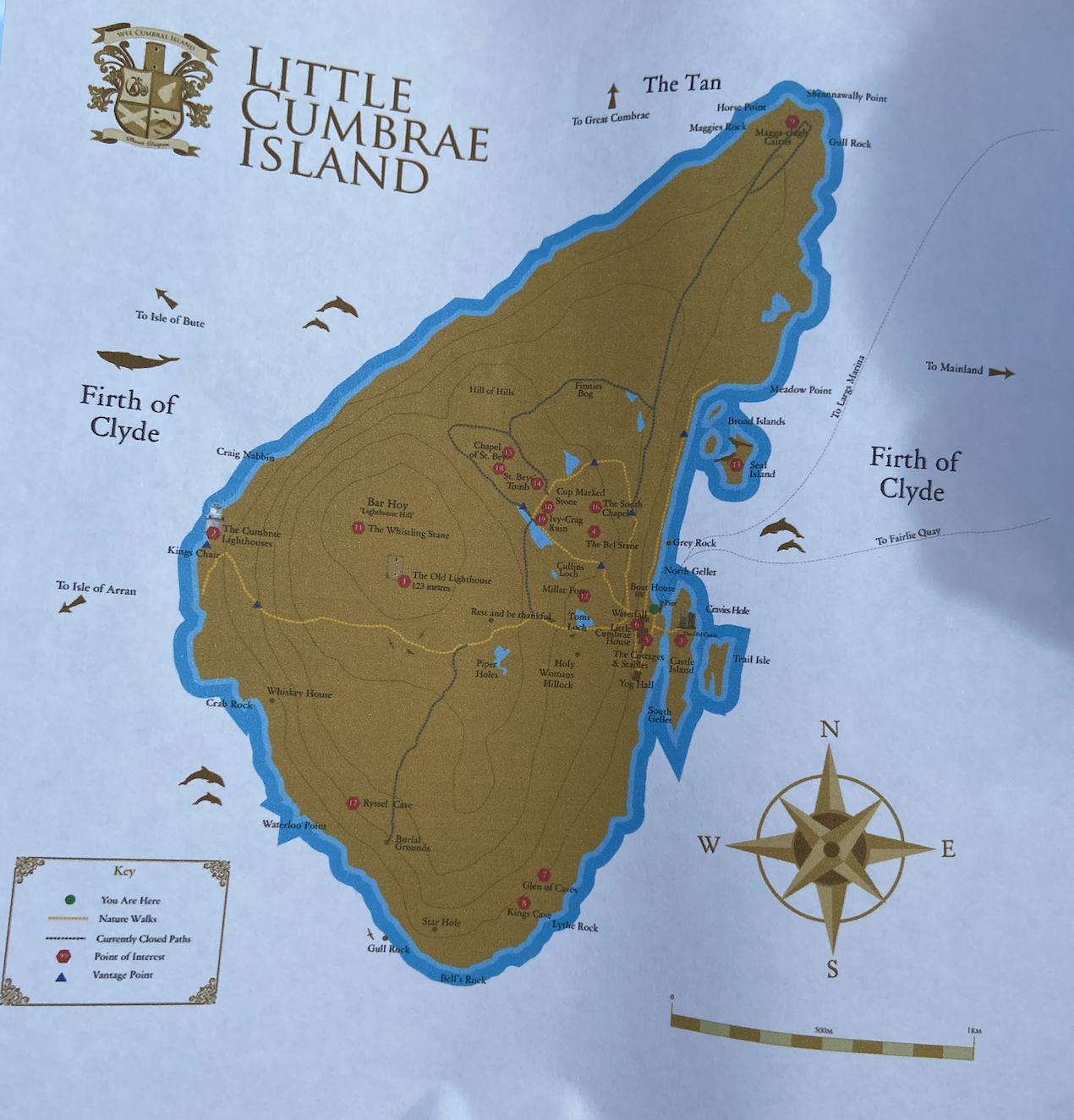 Wee Cumbrae Map