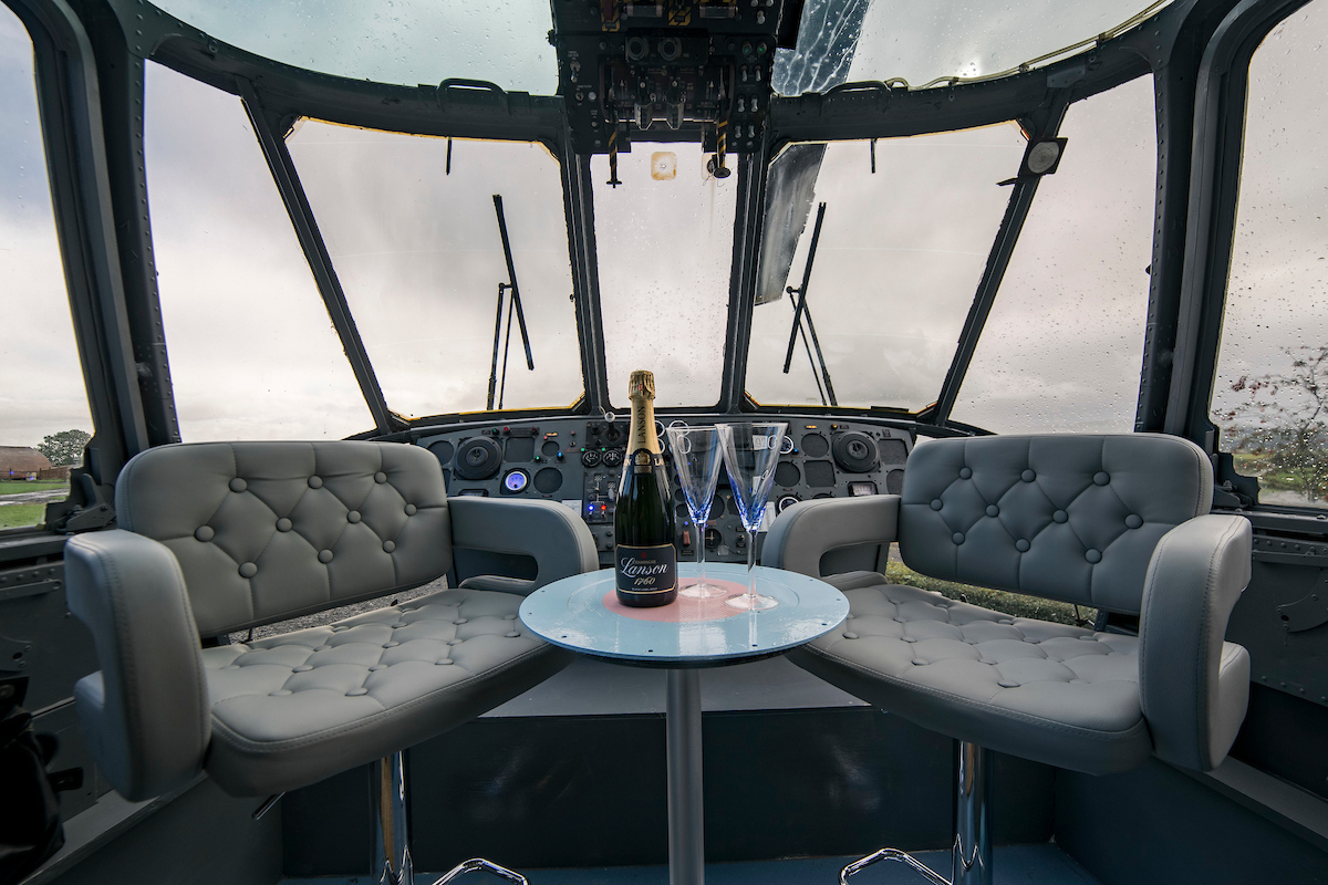 Unique Airbnb in Scotland - Helicopter Glamping