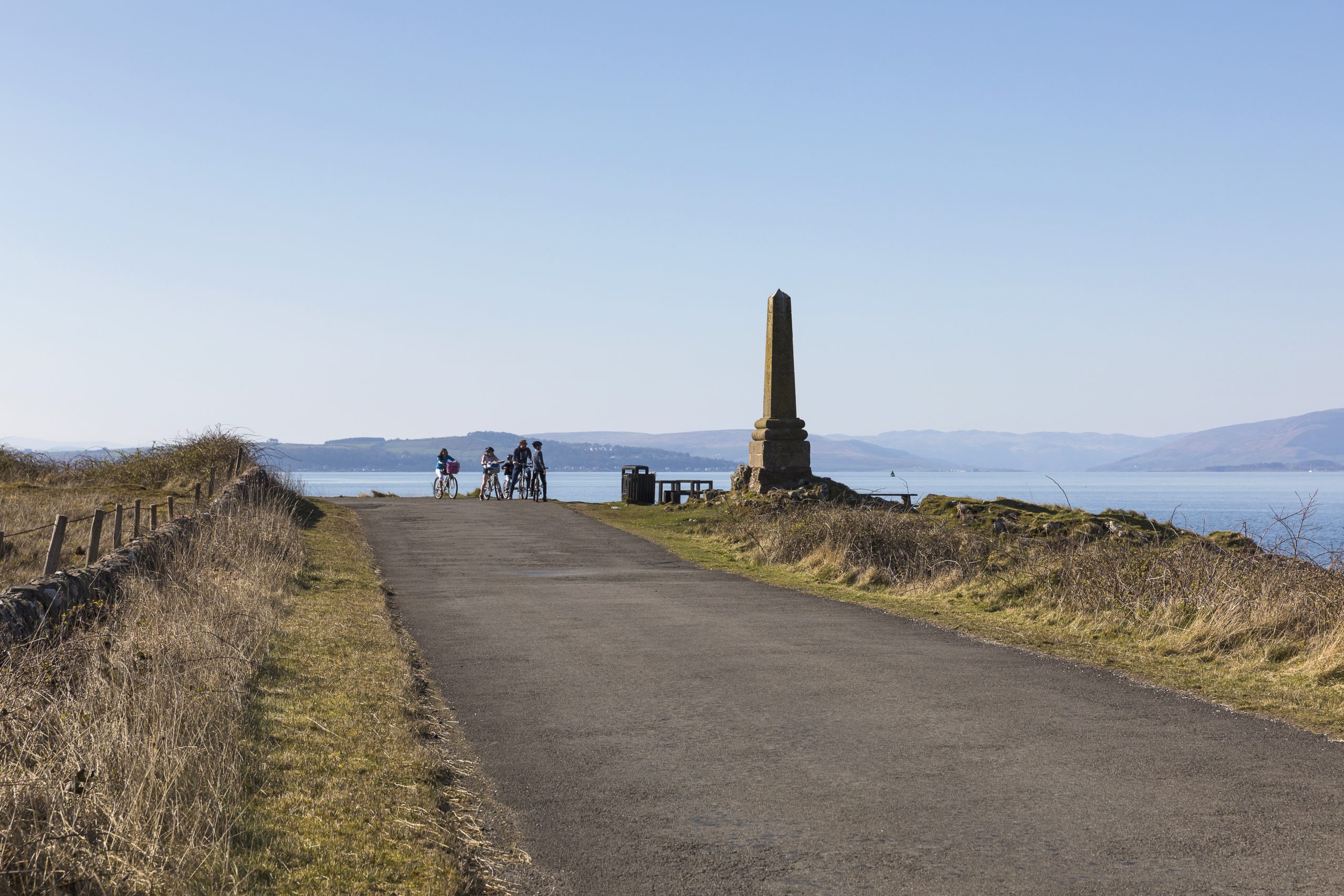 Cycling in Millport