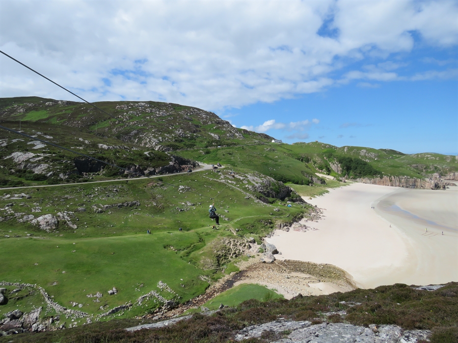 Durness Zip line NC500